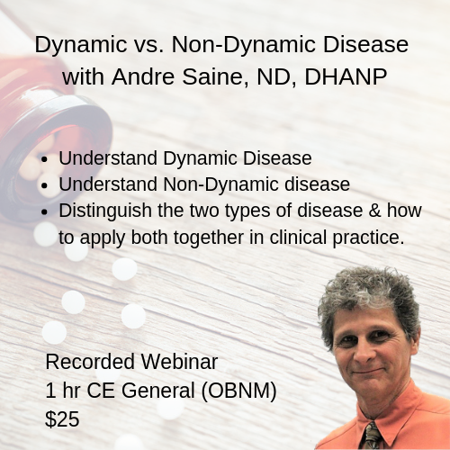 Dynamic vs Non-Dynamic Disease Saine