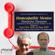 Homeopathic Mentor - April. Dr. Gregory Pais and Dr. Joe Kellerstein