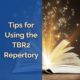 Tips for Using the TBR2 Repertory