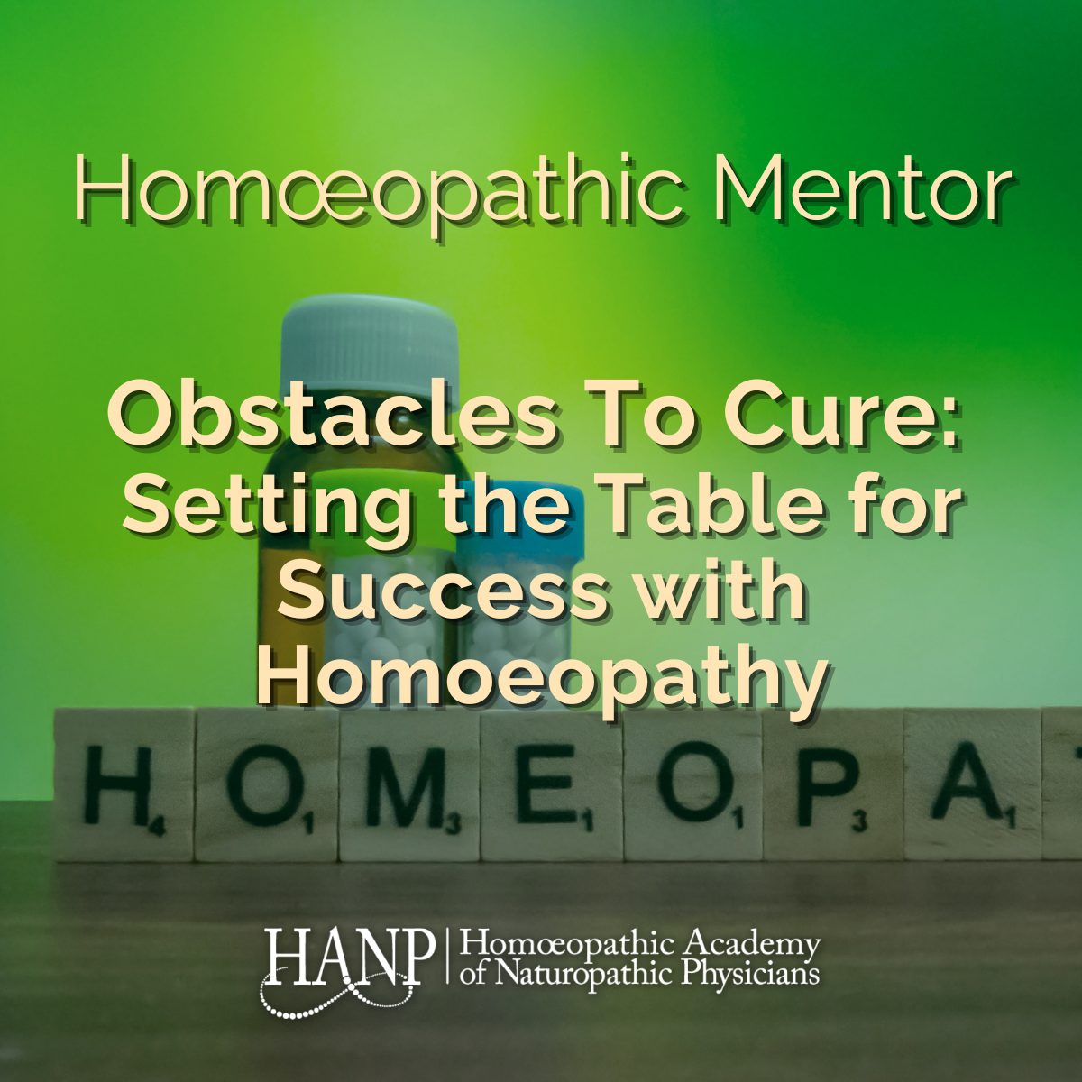 Homeopathic Mentor – Obstacles To Cure – Setting the Table for Success with Homoeopathy