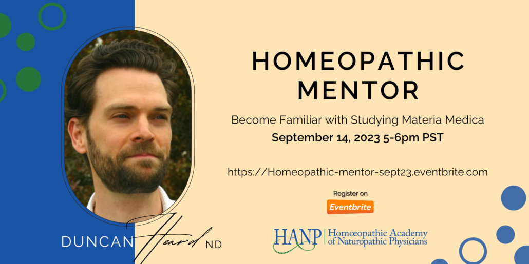 homeopathic mentor september 2023 - Become Familiar with Studying Materia Medica