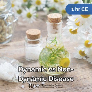 Dynamic vs Non-Dynamic Disease with Dr. Saine
