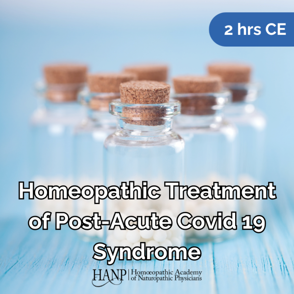 Homeopathic Treatment of Post-Acute Covid 19 Syndrome